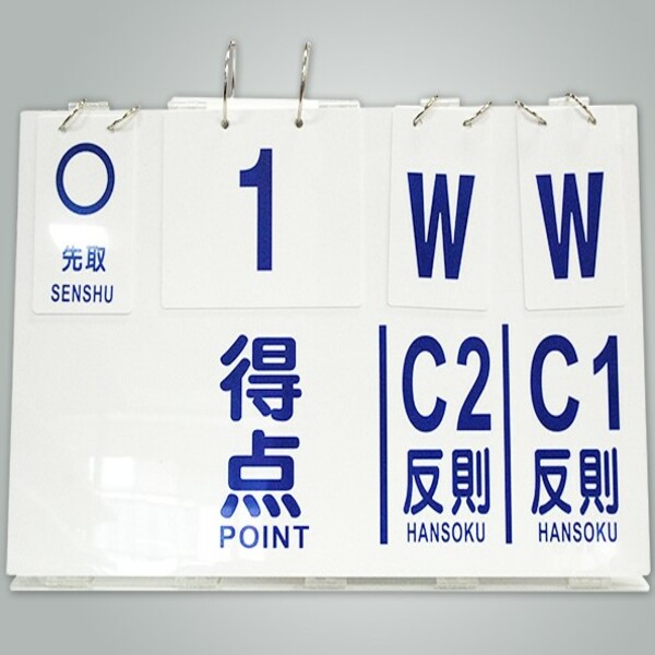組手得点板